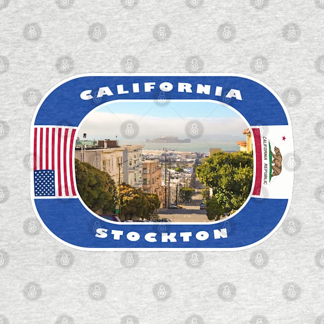 California, Stockton City, USA by DeluxDesign